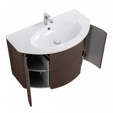 Мебель для ванной Cezares EDEN 90 Rovere scuro Soft 55070 Мебель для ванной Cezares EDEN 90 Rovere scuro Soft 55070