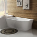 Асимметричная угловая акриловая ванна BelBagno BB410-1500-780-L