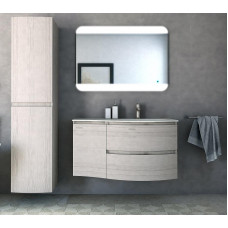 Мебель для ванной чаша справа Cezares VAGUE 104 Rovere sbiancato 54847+54849