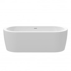 Ванна акриловая 180х80 отдельностоящая Cezares SLIM CENTRAL-180-80-60-W37-SET