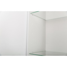 Пенал подвесной BelBagno DUE-1500-2A-SC-BL-P с ручками, универсальный Bianco Lucido