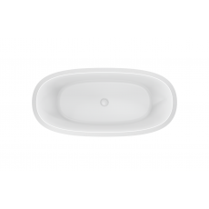 Ванна акриловая матовая 170х82 Cezares CZR-LUX-CENTRAL-170-82-58-MATT