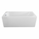Ванна акриловая Cezares ECO-175-75-41-W37 с ножками LEG-KIT-150 Ванна акриловая Cezares ECO-175-75-41-W37 с ножками LEG-KIT-150