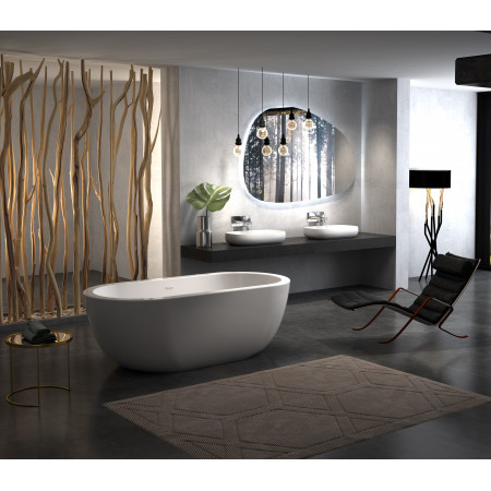 Ванна акриловая отдельностоящая BelBagno BB13-1800 Ванна акриловая отдельностоящая BelBagno BB13-1800