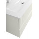 Тумба подвесная CEZARES DUET-N-1200-2C-SO-AS-P с раковиной CZR-8073-120-1-2 с двумя отверстиями для смесителей, альпака брашированная Тумба подвесная CEZARES DUET-N-1200-2C-SO-AS-P с раковиной CZR-8073-120-1-2 с двумя отверстиями для смесителей, альпака брашированная