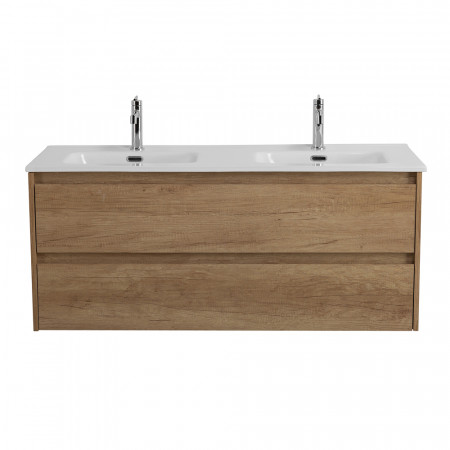 Тумба BelBagno KRAFT-1200-2C-SO-2-RNN с 2-й раковиной BelBagno BB1200-2-ETL, Rovere Nebrasca Nature Тумба BelBagno KRAFT-1200-2C-SO-2-RNN с 2-й раковиной BelBagno BB1200-2-ETL, Rovere Nebrasca Nature