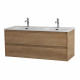 Тумба BelBagno KRAFT-1200-2C-SO-2-RNN с 2-й раковиной BelBagno BB1200-2-ETL, Rovere Nebrasca Nature Тумба BelBagno KRAFT-1200-2C-SO-2-RNN с 2-й раковиной BelBagno BB1200-2-ETL, Rovere Nebrasca Nature
