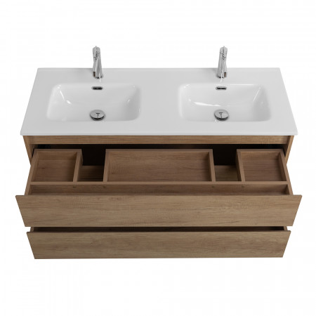 Тумба BelBagno KRAFT-1200-2C-SO-2-RNN с 2-й раковиной BelBagno BB1200-2-ETL, Rovere Nebrasca Nature Тумба BelBagno KRAFT-1200-2C-SO-2-RNN с 2-й раковиной BelBagno BB1200-2-ETL, Rovere Nebrasca Nature