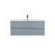Тумба подвесная CEZARES DUET-N-1200-2C-SO-APR-P с раковиной CZR-8095-120, голубой жемчужный Тумба подвесная CEZARES DUET-N-1200-2C-SO-APR-P с раковиной CZR-8095-120, голубой жемчужный