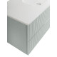 Тумба подвесная CEZARES DUET-N-1200-2C-SO-VPR-P с раковиной CZR-8095-120, зеленый жемчужный