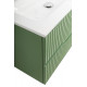 Тумба подвесная CEZARES DUET-N-800-2C-SO-PS-P с раковиной CZR-8073-80, фисташковый софт Тумба подвесная CEZARES DUET-N-800-2C-SO-PS-P с раковиной CZR-8073-80, фисташковый софт