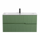 Тумба подвесная CEZARES DUET-N-1000-2C-SO-PS-P с раковиной CZR-8073-100, фисташковый софт Тумба подвесная CEZARES DUET-N-1000-2C-SO-PS-P с раковиной CZR-8073-100, фисташковый софт