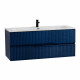 Тумба подвесная CEZARES DUET-N-1200-2C-SO-SPF-P с раковиной CZR-8073-120, cапфир