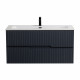 Тумба подвесная CEZARES DUET-N-1000-2C-SO-GR-P с раковиной CZR-8073-100, графит Тумба подвесная CEZARES DUET-N-1000-2C-SO-GR-P с раковиной CZR-8073-100, графит