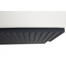 Тумба подвесная CEZARES DUET-N-1000-2C-SO-GR-P с раковиной CZR-8073-100, графит