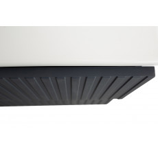 Тумба подвесная CEZARES DUET-N-1000-2C-SO-GR-P с раковиной CZR-8073-100, графит