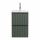 Тумба с раковиной подвесная BelBagno UNO-MINI-400-2C-SO-VO Еловый матовый, раковина белая BB-8099-3-40 Тумба с раковиной подвесная BelBagno UNO-MINI-400-2C-SO-VO Еловый матовый, раковина белая BB-8099-3-40