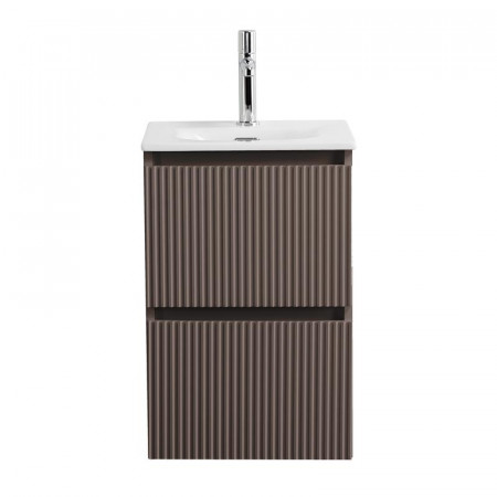 Тумба с раковиной подвесная BelBagno UNO-MINI-400-2C-SO-CO Бежевый матовый, раковина белая BB-8099-3-40 Тумба с раковиной подвесная BelBagno UNO-MINI-400-2C-SO-CO Бежевый матовый, раковина белая BB-8099-3-40