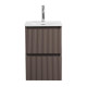Тумба с раковиной подвесная BelBagno UNO-MINI-400-2C-SO-CO Бежевый матовый, раковина белая BB-8099-3-40 Тумба с раковиной подвесная BelBagno UNO-MINI-400-2C-SO-CO Бежевый матовый, раковина белая BB-8099-3-40