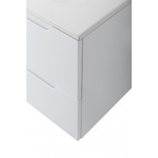 Подвесная тумба с раковиной BelBagno ETNA 100 Bianco Lucido правая, ETNA-1000-2C-1A-SO-BL-R + BB1000ETL-R