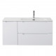 Подвесная тумба с раковиной BelBagno ETNA 100 Bianco Lucido правая, ETNA-1000-2C-1A-SO-BL-R + BB1000ETL-R Подвесная тумба с раковиной BelBagno ETNA 100 Bianco Lucido правая, ETNA-1000-2C-1A-SO-BL-R + BB1000ETL-R