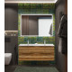 Тумба с раковиной подвесная BelBagno MARINO-CER-N-1200-4C-SO-RR-P Rovere Rustico, раковина белая BB-8099-120-2 с 2-я чашами Тумба с раковиной подвесная BelBagno MARINO-CER-N-1200-4C-SO-RR-P Rovere Rustico, раковина белая BB-8099-120-2 с 2-я чашами