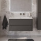Мебель для ванной Cezares RELAX 100 Оружейная сталь RELAX-1000-2C-SO-GM Мебель для ванной Cezares RELAX 100 Оружейная сталь RELAX-1000-2C-SO-GM