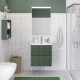 Тумба с раковиной подвесная BelBagno UNO-MINI-500-2C-SO-VO Еловый матовый, раковина белая BB-8099-3-50 Тумба с раковиной подвесная BelBagno UNO-MINI-500-2C-SO-VO Еловый матовый, раковина белая BB-8099-3-50