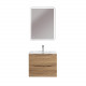 Тумба с раковиной подвесная BelBagno MARINO-CER-N-600-2C-SO-WO-P Rovere Bianco, раковина белая BB-8099-60 Тумба с раковиной подвесная BelBagno MARINO-CER-N-600-2C-SO-WO-P Rovere Bianco, раковина белая BB-8099-60