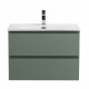 Тумба с раковиной подвесная BelBagno KRAFT-700-2C-SO-VO Еловый матовый, раковина белая BB-8099-70 Тумба с раковиной подвесная BelBagno KRAFT-700-2C-SO-VO Еловый матовый, раковина белая BB-8099-70