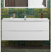 Тумба с раковиной подвесная BelBagno MARINO-CER-N-1200-2C-SO-BO-P Bianco Opaco, раковина белая BB-8099-120