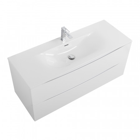 Тумба с раковиной подвесная BelBagno MARINO-CER-N-1200-2C-SO-BO-P Bianco Opaco, раковина белая BB-8099-120 Тумба с раковиной подвесная BelBagno MARINO-CER-N-1200-2C-SO-BO-P Bianco Opaco, раковина белая BB-8099-120