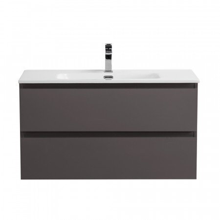 Тумба с раковиной подвесная BelBagno KRAFT-1000-2C-SO-GSO Темно-Серый матовый, раковина белая BB1000ETL Тумба с раковиной подвесная BelBagno KRAFT-1000-2C-SO-GSO Темно-Серый матовый, раковина белая BB1000ETL
