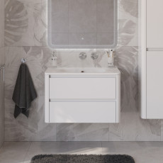 Мебель для ванной Cezares RELAX 80 Bianco Lucido RELAX-800-2C-SO-BL