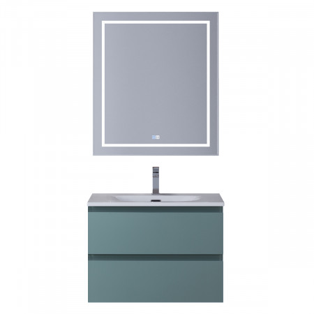 Тумба с раковиной подвесная BelBagno KRAFT-600-2C-SO-AO Голубой матовый, раковина белая BB-8099-60 Тумба с раковиной подвесная BelBagno KRAFT-600-2C-SO-AO Голубой матовый, раковина белая BB-8099-60