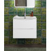 Тумба с раковиной подвесная BelBagno MARINO-CER-N-600-2C-SO-BL-P Bianco Lucido, раковина белая BB-8099-60