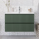 Тумба с раковиной подвесная BelBagno UNO-MINI-1000-2C-SO-VO Еловый матовый, раковина белая BB-8099-3-100 Тумба с раковиной подвесная BelBagno UNO-MINI-1000-2C-SO-VO Еловый матовый, раковина белая BB-8099-3-100