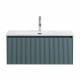 Тумба с раковиной подвесная BelBagno UNO-800-1C-SO-AO Голубой матовый, раковина белая BB-8099-80 Тумба с раковиной подвесная BelBagno UNO-800-1C-SO-AO Голубой матовый, раковина белая BB-8099-80