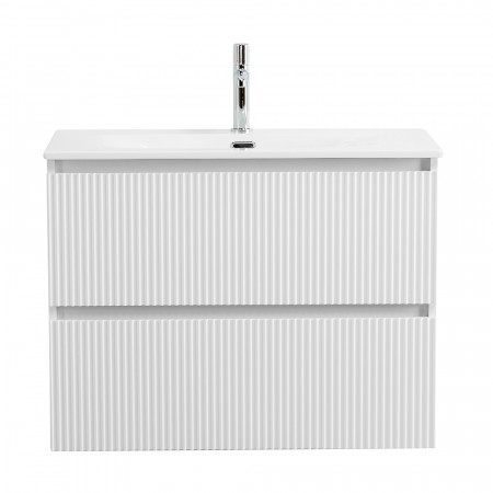 Тумба с раковиной подвесная BelBagno UNO-MINI-700-2C-SO-BO Bianco Opaco, раковина белая BB-8099-3-70 Тумба с раковиной подвесная BelBagno UNO-MINI-700-2C-SO-BO Bianco Opaco, раковина белая BB-8099-3-70