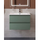 Тумба с раковиной подвесная BelBagno KRAFT-600-2C-SO-VO Еловый матовый, раковина белая BB600ETL Тумба с раковиной подвесная BelBagno KRAFT-600-2C-SO-VO Еловый матовый, раковина белая BB600ETL