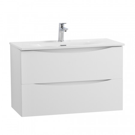 Тумба с раковиной подвесная BelBagno MARINO-CER-MINI-700-2C-SO-BO-P Bianco Opaco, раковина белая BB-8099-3-70 Тумба с раковиной подвесная BelBagno MARINO-CER-MINI-700-2C-SO-BO-P Bianco Opaco, раковина белая BB-8099-3-70