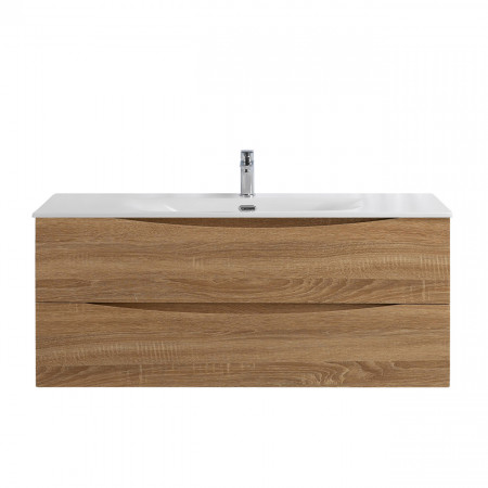 Тумба с раковиной подвесная BelBagno MARINO-CER-N-1200-2C-SO-WO-P Rovere Bianco, раковина белая BB-8099-120 Тумба с раковиной подвесная BelBagno MARINO-CER-N-1200-2C-SO-WO-P Rovere Bianco, раковина белая BB-8099-120