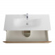 Тумба с раковиной подвесная BelBagno MARINO-CER-N-1200-2C-SO-WO-P Rovere Bianco, раковина белая BB-8099-120 Тумба с раковиной подвесная BelBagno MARINO-CER-N-1200-2C-SO-WO-P Rovere Bianco, раковина белая BB-8099-120