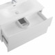 Тумба с раковиной подвесная BelBagno MARINO-CER-N-1000-2C-SO-BO-P Bianco Opaco, раковина белая BB-8099-100 Тумба с раковиной подвесная BelBagno MARINO-CER-N-1000-2C-SO-BO-P Bianco Opaco, раковина белая BB-8099-100