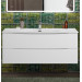Тумба с раковиной подвесная BelBagno MARINO-CER-N-1200-2C-SO-BL-P Bianco Lucido, раковина белая BB-8099-120
