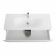 Тумба с раковиной подвесная BelBagno MARINO-CER-N-1200-2C-SO-BL-P Bianco Lucido, раковина белая BB-8099-120 Тумба с раковиной подвесная BelBagno MARINO-CER-N-1200-2C-SO-BL-P Bianco Lucido, раковина белая BB-8099-120