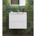 Тумба с раковиной подвесная BelBagno MARINO-CER-N-600-2C-SO-BO-P Bianco Opaco, раковина белая BB-8099-60