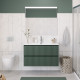 Тумба с раковиной подвесная BelBagno UNO-1200-2C-SO-VO Еловый матовый, раковина белая BB-8099-120 Тумба с раковиной подвесная BelBagno UNO-1200-2C-SO-VO Еловый матовый, раковина белая BB-8099-120