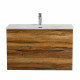 Тумба с раковиной подвесная BelBagno MARINO-CER-MINI-700-2C-SO-RR-P Rovere Rustico, раковина белая BB-8099-3-70 Тумба с раковиной подвесная BelBagno MARINO-CER-MINI-700-2C-SO-RR-P Rovere Rustico, раковина белая BB-8099-3-70