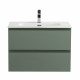 Тумба с раковиной подвесная BelBagno KRAFT-700-2C-SO-VO Еловый матовый, раковина белая BB700ETL Тумба с раковиной подвесная BelBagno KRAFT-700-2C-SO-VO Еловый матовый, раковина белая BB700ETL